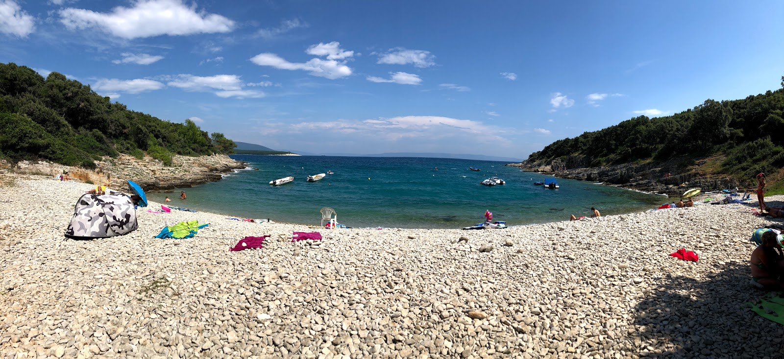 Photo de Jalinica beach situé dans une zone naturelle