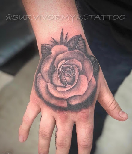 Explore rip mother tattoo ideas, creative tattoo ideas in Everett, available at Sunken Ship Tattoos