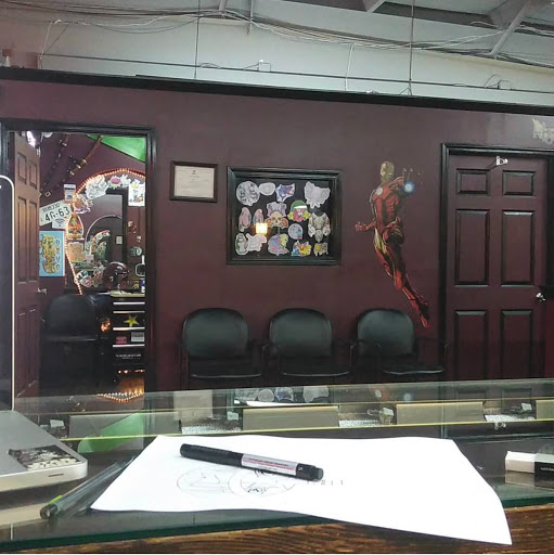 Explore psychedelic tattoo ideas, creative tattoo ideas in Patchogue, available at Long Island Ink tattoo