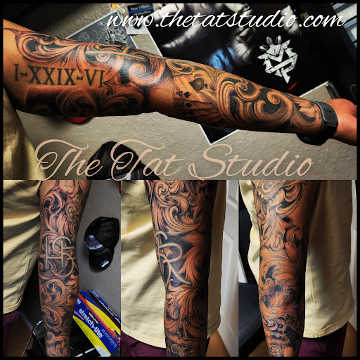 Explore trapezius tattoo ideas, creative tattoo ideas in Pleasanton, available at The Tat Studio