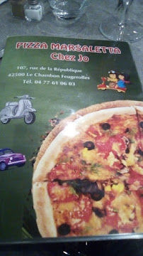 Pizza du Pizzeria Restaurant Marsaletta (chez Jo) à Le Chambon-Feugerolles - n°3