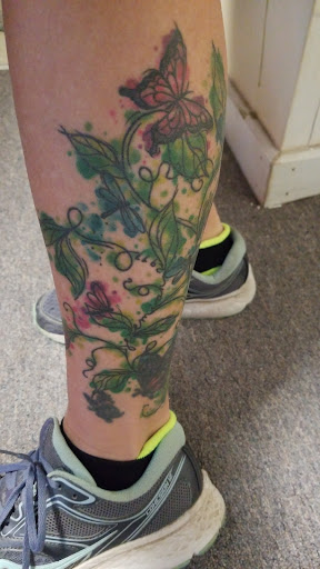 Explore timepiece tattoo ideas, creative tattoo ideas in New Bern, available at Lucky Street Tattoo