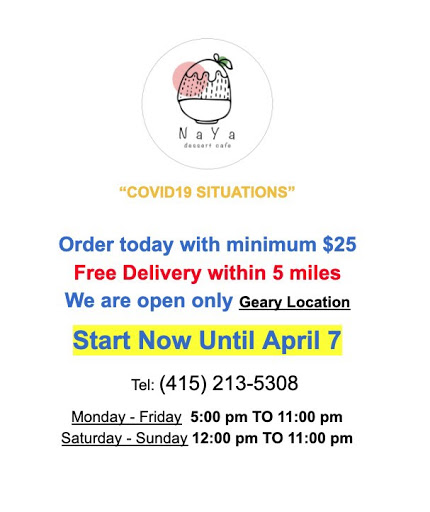 Dessert Shop «Na Ya Dessert House», reviews and photos, 5338 Geary St, San Francisco, CA 94121, USA