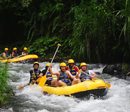 Bali International. Rafting photo