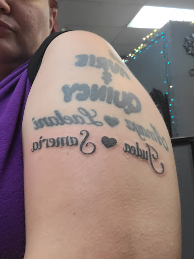 Explore tattoo ideas grandchildren, creative tattoo ideas in Mesa, available at Next Wave Tattoos and Piercings 2