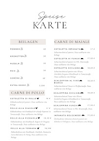 Menu du Pizzeria Ristorante Sternen à Donaueschingen