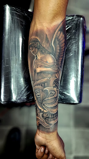 Explore tattoo ideas gothic, creative tattoo ideas in Richmond, available at Captured Moment Tattoos