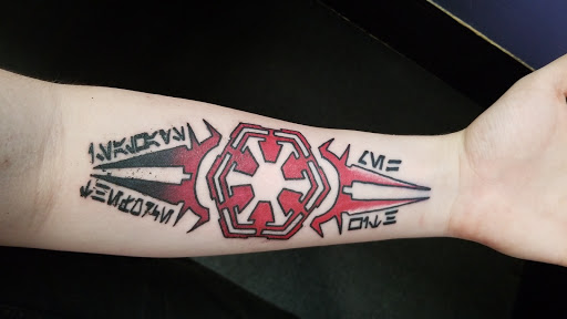 Explore wrist cover up tattoos ideas, creative tattoo ideas in Marietta, available at Olde School Tattoo