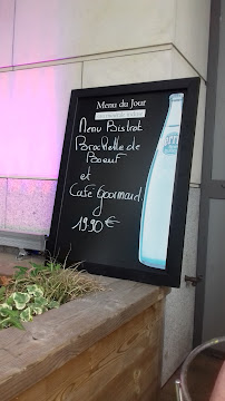 La Taverne à Rennes menu