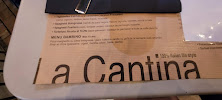 La Cantina à Saint-Rémy-de-Provence menu