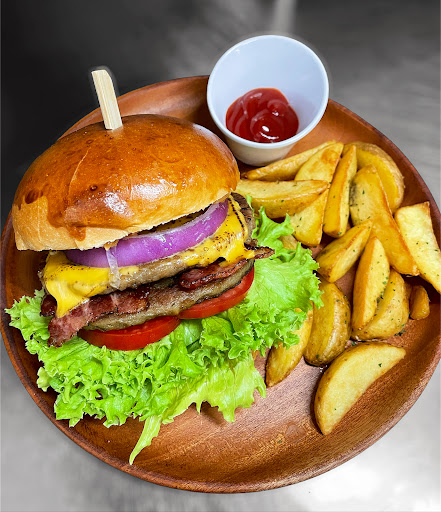 🌲☀️森暮Burger CAFE [訂購餐點請使用網路點餐系統]Summer Burger•美式漢堡•Brunch•熱壓古巴三明治 的照片