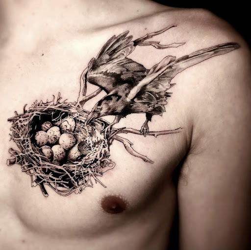 Explore butterfly semicolon tattoo ideas, creative tattoo ideas in Hollywood, available at Sacred Eye Tattoos