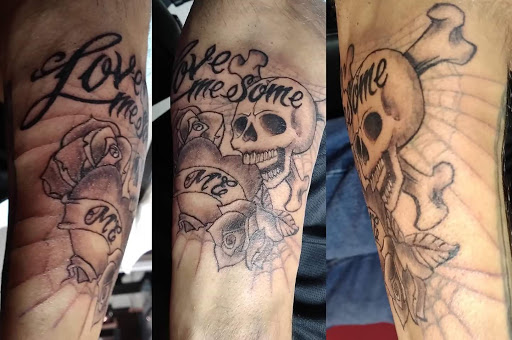 Explore tattoo ideas for photographers, creative tattoo ideas in Arcade, available at 98 South Tattoo and Piercing