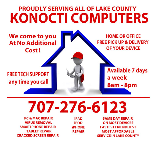 Computer Repair Service «KONOCTI COMPUTERS», reviews and photos, 580 Lakeport Blvd, Lakeport, CA 95453, USA