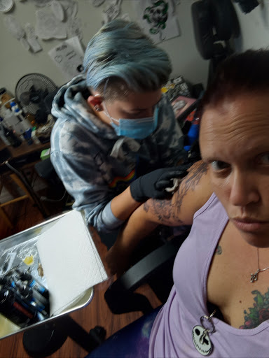 Explore joker tattoo ideas for guys, creative tattoo ideas in Atlantic Beach, available at The Ink Chamber Tattoo Parlor