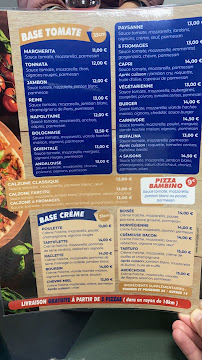 Pizzeria Pizzeria des Lumières - Pizzeria Genas - Pizzeria Chassieu à Genas - menu / carte