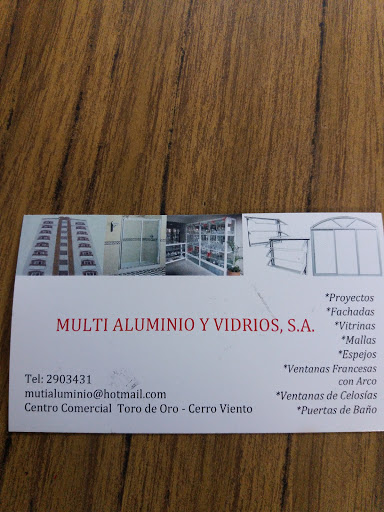 Multi Aluminios Y Vidrios S.A.