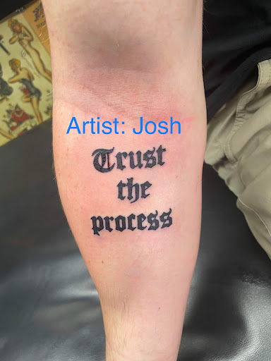 Explore girly half sleeve tattoo ideas for females, creative tattoo ideas in Foley, available at Symbolic Ink Tattoo Studio