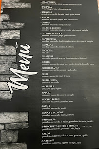 Menu / carte de Pizzeria da Giulio à Abbasanta
