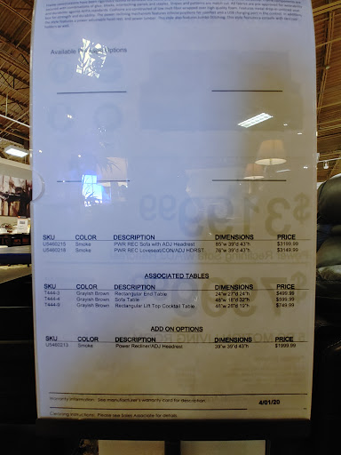 Furniture Store «Ashley HomeStore», reviews and photos, 6001 Redwood Dr #150, Rohnert Park, CA 94928, USA