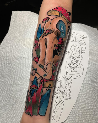 Explore kpop tattoo ideas, creative tattoo ideas in Kissimmee, available at Ol Skool Tattoos Studio