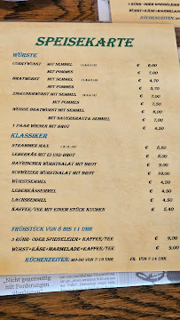 Menu / carte de Brotzeit Ranch à Türkheim