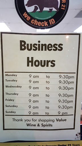 Liquor Store «Value Wine & Spirits», reviews and photos, 607 Gregory Ln # 120, Pleasant Hill, CA 94523, USA