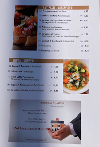 Il Centro à Immenstaad menu