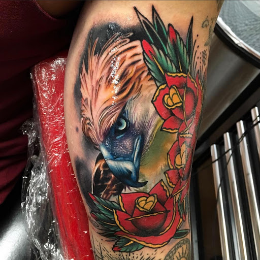 Explore scenic tattoo ideas, creative tattoo ideas in Senoia, available at Messenger Tattoo Studio