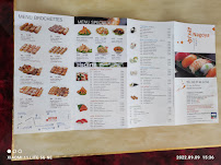 Menu / carte de Nagoya à Vernouillet