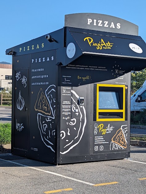 Le distributeur automatique Pizz'art à Reignier-Esery (Haute-Savoie 74)