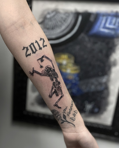 Explore cover up tattoo ideas on shoulder, creative tattoo ideas in Mableton, available at Forever Loyal Studio