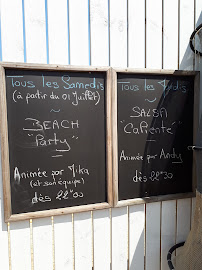 Restaurant Le P'ty Mar à Sainte-Marie-la-Mer (le menu)
