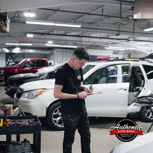 Auto Body Shop «Authentic Auto Body & Collision», reviews and photos, 229 Lowland St, Holliston, MA 01746, USA