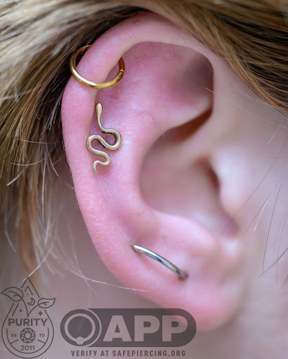 Explore face tattoo ideas for men, creative tattoo ideas in New Orleans, available at Purity Body Arts