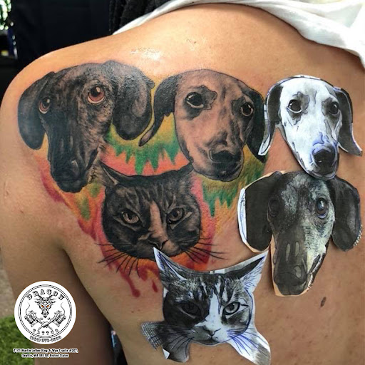 Explore greek words tattoo ideas, creative tattoo ideas in Seattle, available at Dragon Tattoo