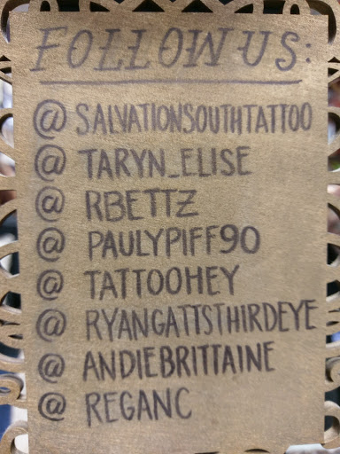 Explore family tattoo ideas for guys, creative tattoo ideas in Baldwin, available at Salvation Tattoo