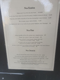 O Parloir à Saint-Martin-de-Ré menu