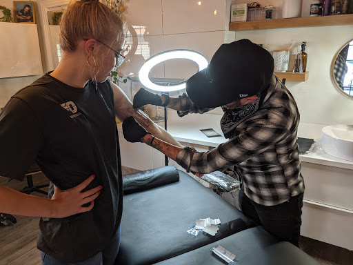 Explore mexican chest tattoo ideas, creative tattoo ideas in Dayton, available at Aisle 9 Tattoo