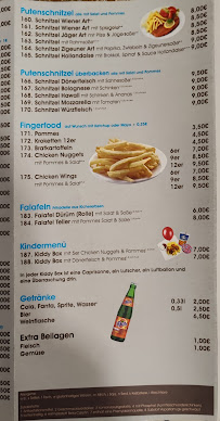 Pizzeria Vulcano à Dingelstädt carte