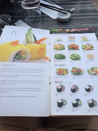 Restaurant de sushis Sushi Oki à Poitiers (le menu)