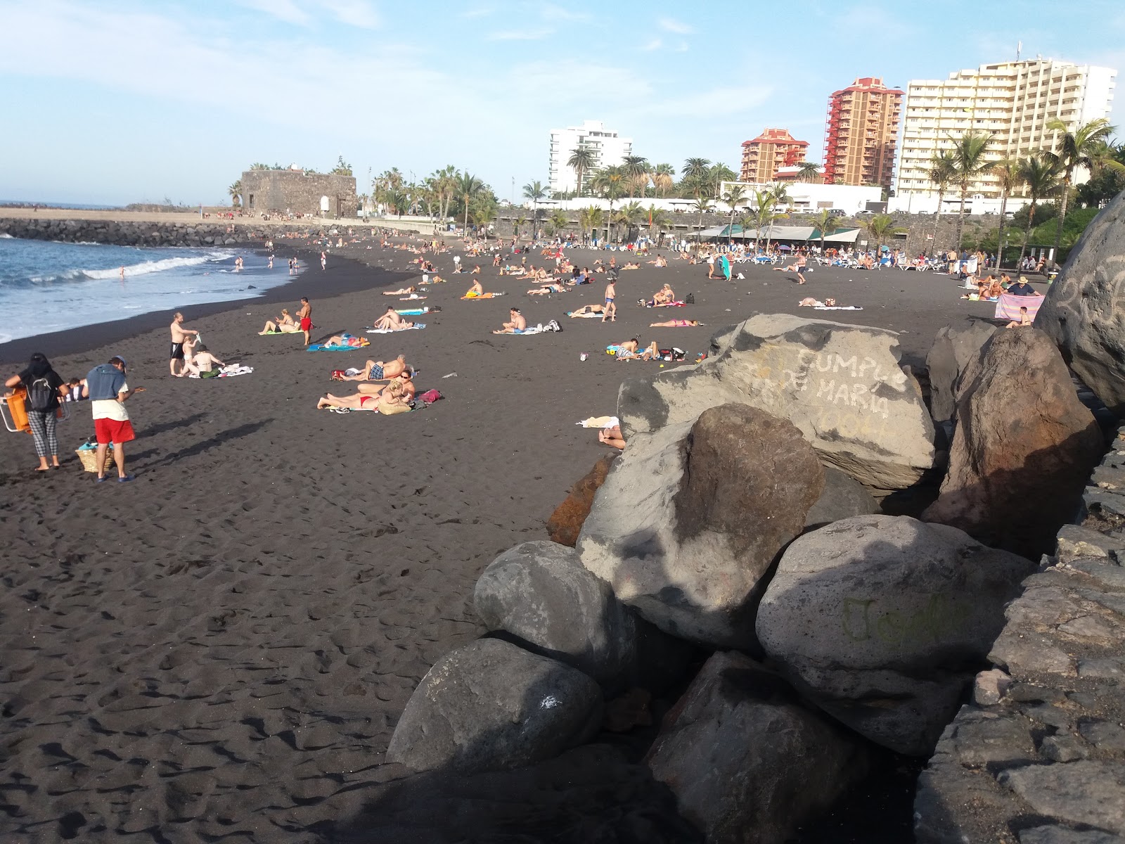 Foto di Spiaggia del Castello (Spiaggia del Giardino) con molto pulito livello di pulizia
