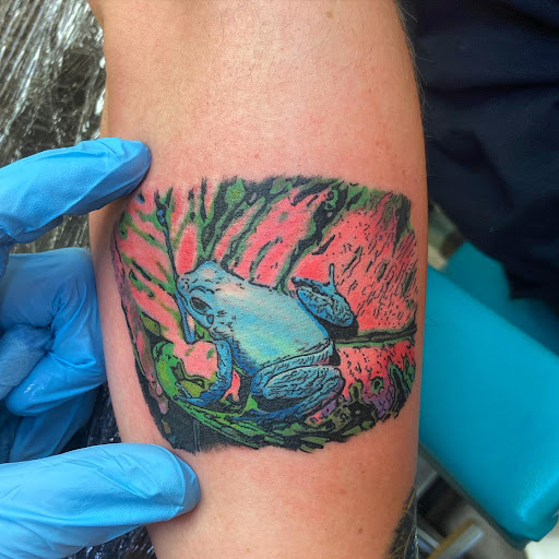 Explore dancing tattoo ideas, creative tattoo ideas in Marietta, available at Lure Tattooing & Piercing LLC