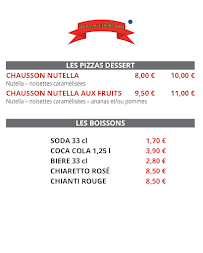 Pizzeria Pizza au Feu de Bois à Saint-Gaudens (le menu)