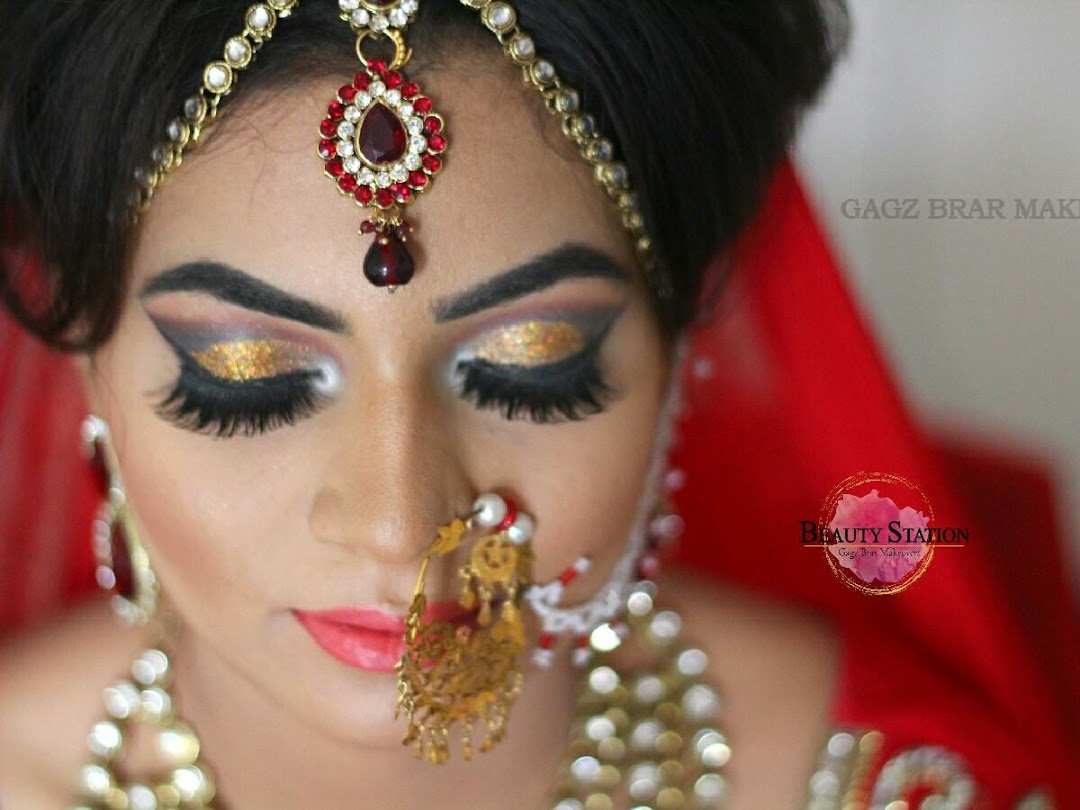 Best makeup artist in Chandigarh Gagz Brar Makeovers