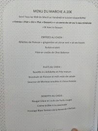 Chez Comus à Vincennes menu