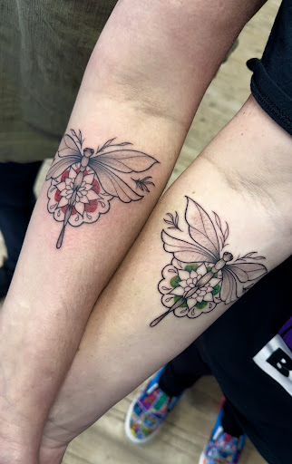 Explore mermaid tail tattoo ideas, creative tattoo ideas in Williamsport, available at Tats Tattoo Zoo