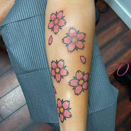 Explore forearm dragon tattoo ideas, creative tattoo ideas in Baltimore, available at Rippd Canvas Tattoo Shop Artists Social Club