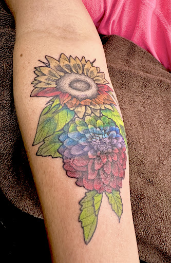 Explore tattoo ideas with your child's name, creative tattoo ideas in Eureka, available at Bohemian Tattoo