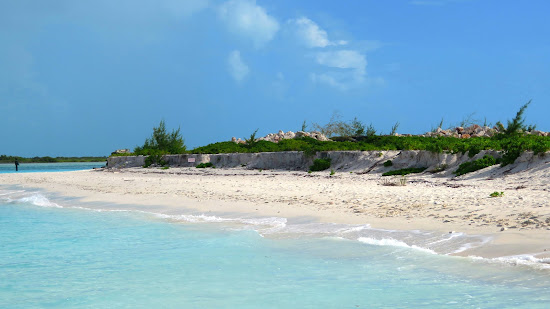 Leeward beach